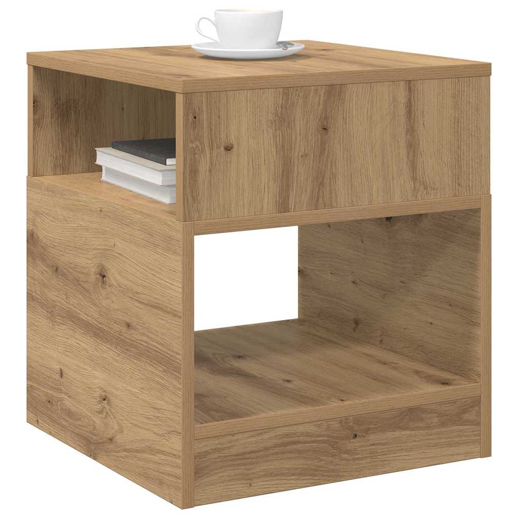 Beistelltisch 2 stk. Artisan-Eiche 40,5 x 40 x 45 cm