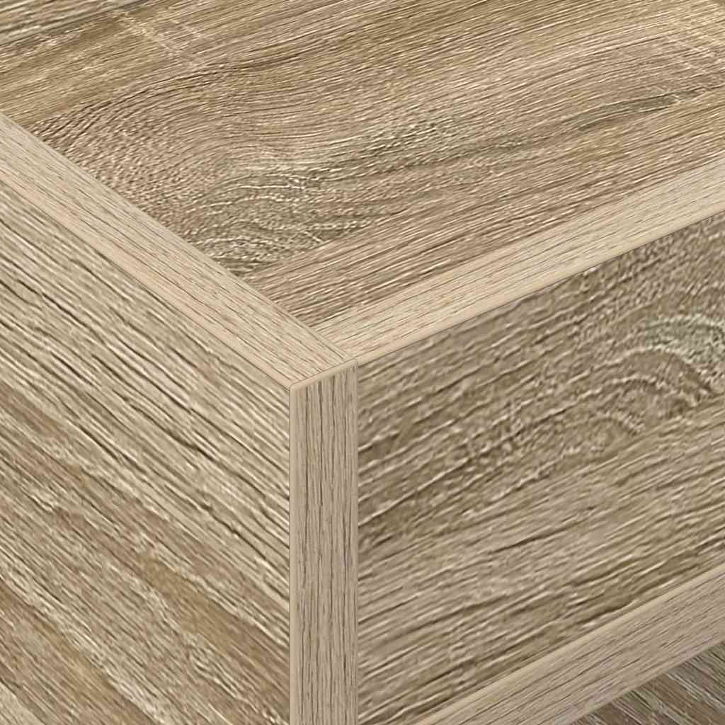 Beistelltisch 2 Stk. Sonoma-Eiche 30 x 30 x 56 cm Holzwerkstoff