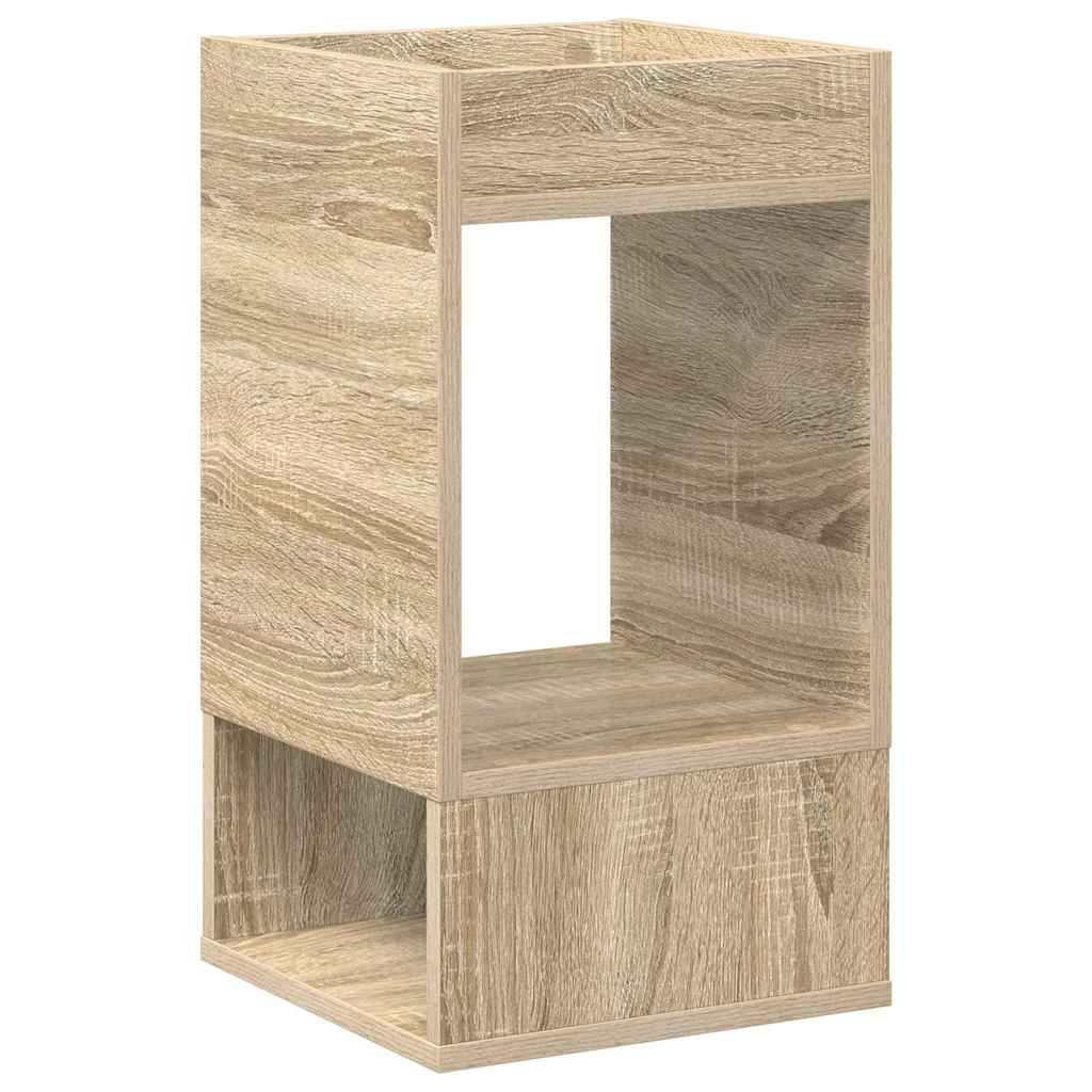 Beistelltisch 2 Stk. Sonoma-Eiche 30 x 30 x 56 cm Holzwerkstoff
