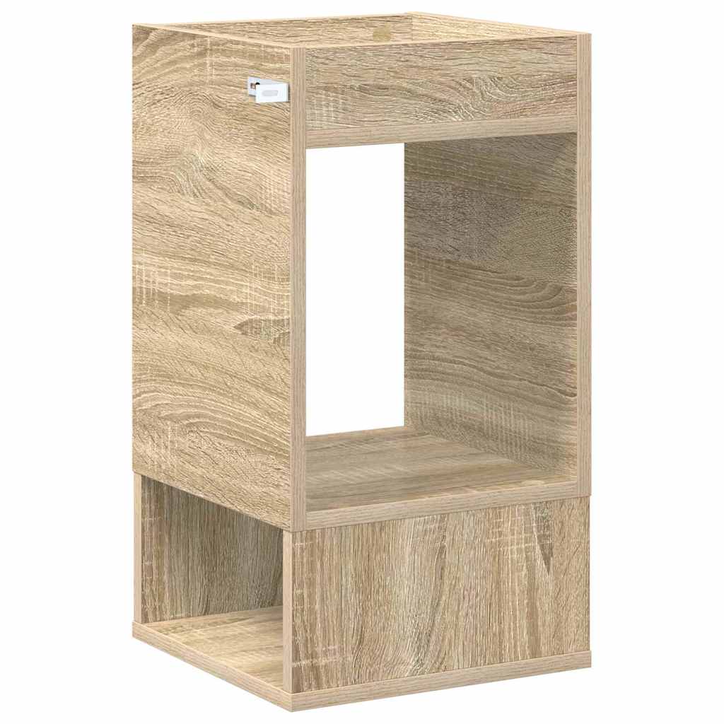 Beistelltisch 2 Stk. Sonoma-Eiche 30 x 30 x 56 cm Holzwerkstoff