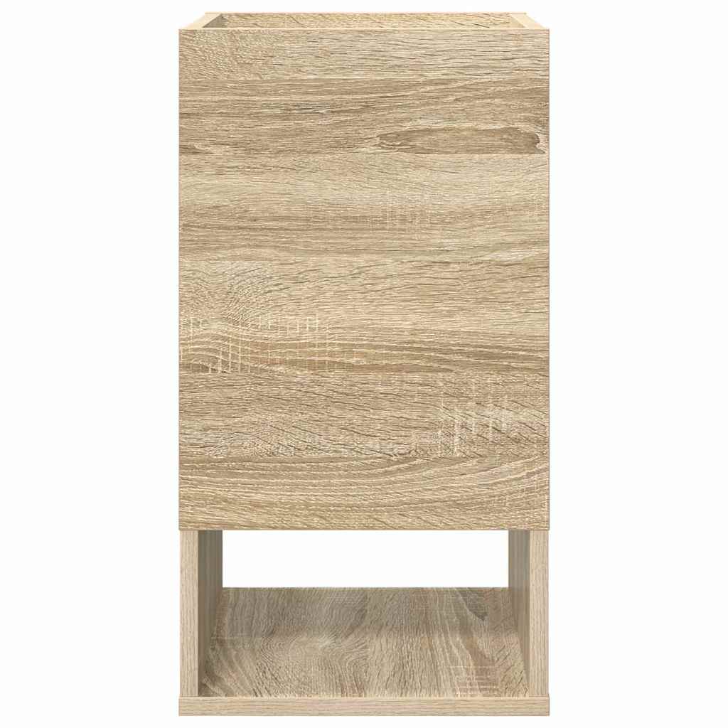 Beistelltisch 2 Stk. Sonoma-Eiche 30 x 30 x 56 cm Holzwerkstoff