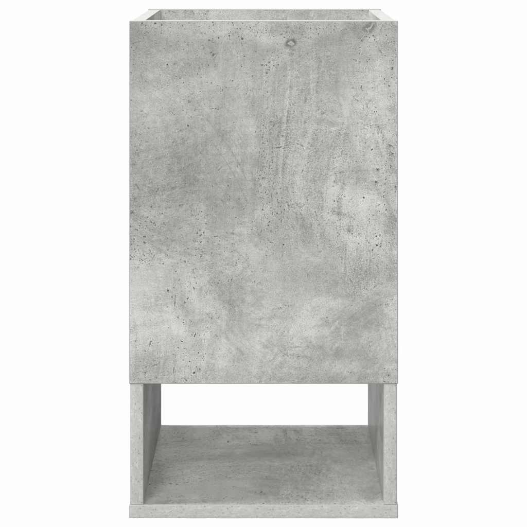 Beistelltisch 2 Stk. Betongrau 30 x 30 x 56 cm Holzwerkstoff