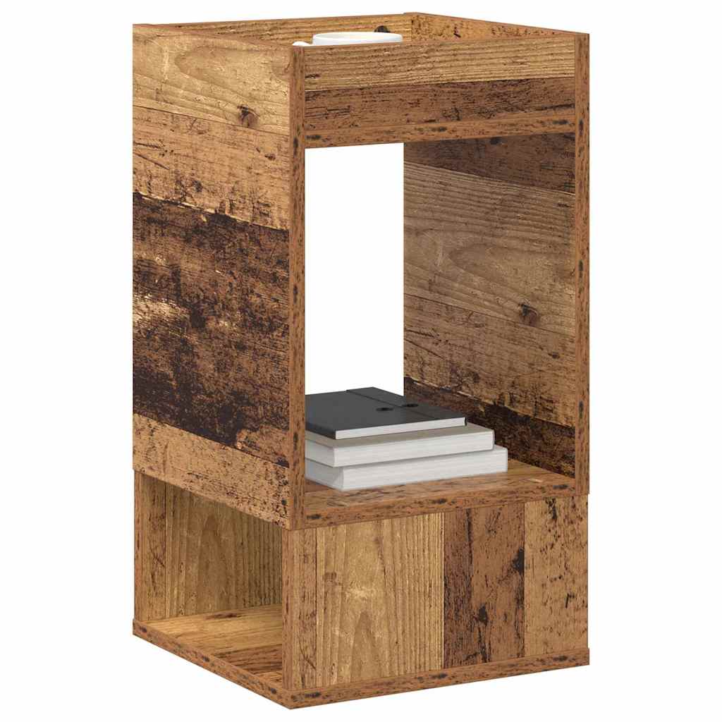 Beistelltisch 2 Stk. Altholz 30 x 30 x 56 cm Holzwerkstoff