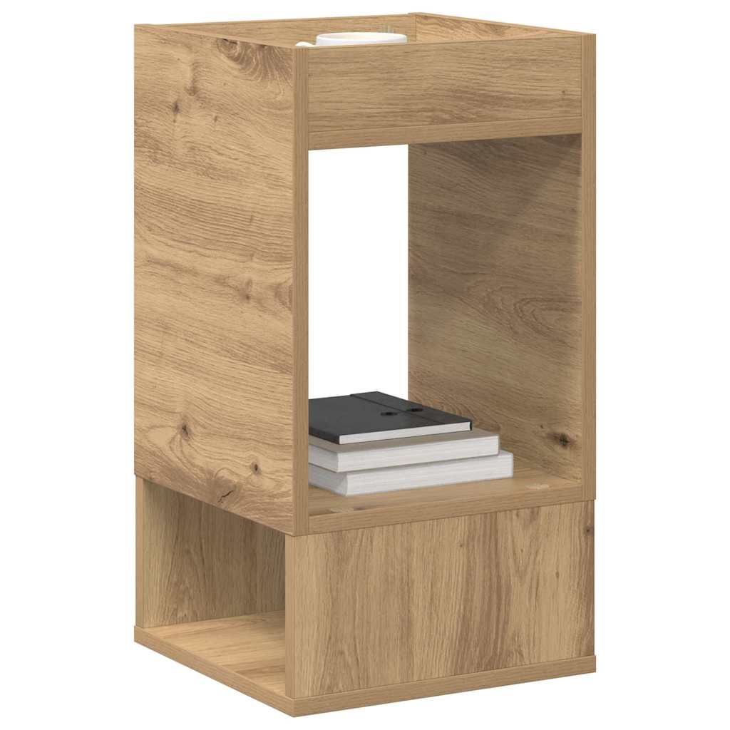Beistelltisch 2 Stk. Artisan-Eiche 30 x 30 x 56 cm