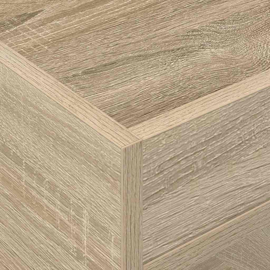 Beistelltisch Sonoma-Eiche 40 x 40 x 56 cm Holzwerkstoff