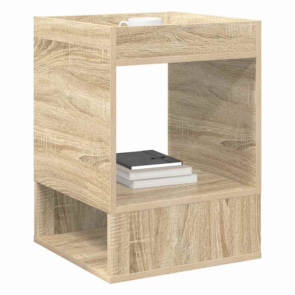 Beistelltisch Sonoma-Eiche 40 x 40 x 56 cm Holzwerkstoff