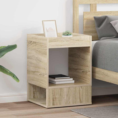 Beistelltisch 2 Stk. Sonoma-Eiche 40 x 40 x 56 cm Holzwerkstoff
