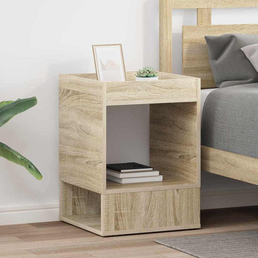 Beistelltisch 2 Stk. Sonoma-Eiche 40 x 40 x 56 cm Holzwerkstoff