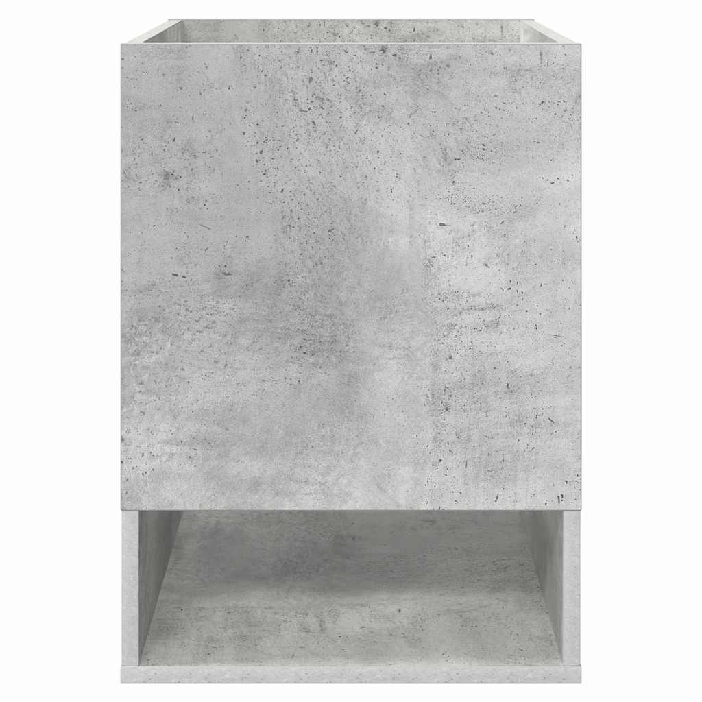 Beistelltisch Betongrau 40 x 40 x 56 cm Holzwerkstoff