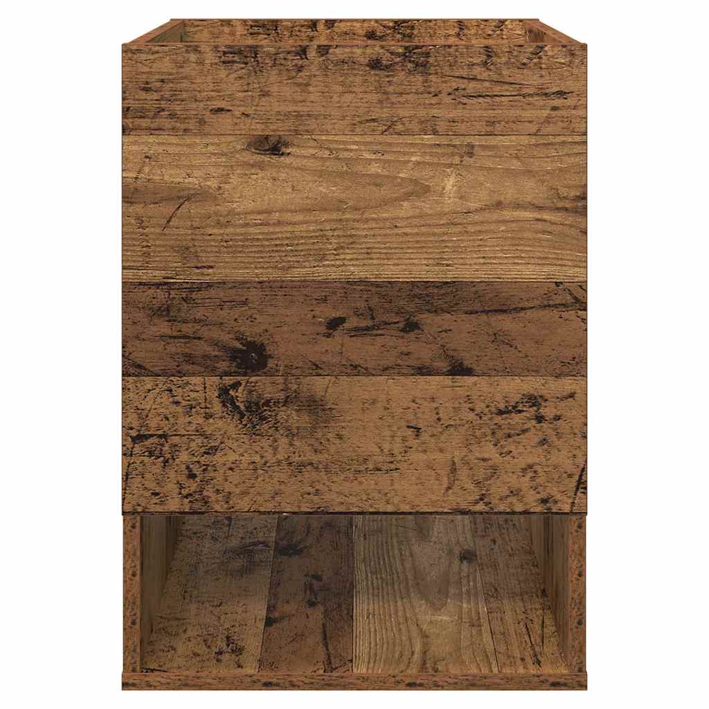 Beistelltisch 2 Stk. Altholz 40 x 40 x 56 cm Holzwerkstoff