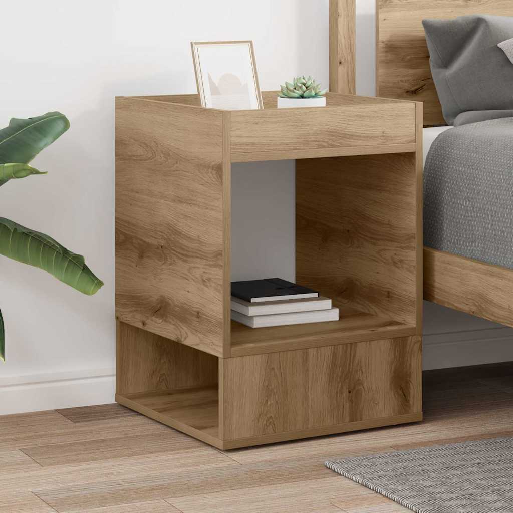 Beistelltisch Artisan-Eiche 40 x 40 x 56 cm Holzwerkstoff