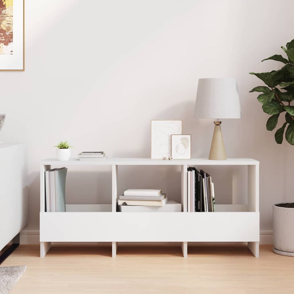 Magazinregal Weiß 102 x 30 x 45 cm