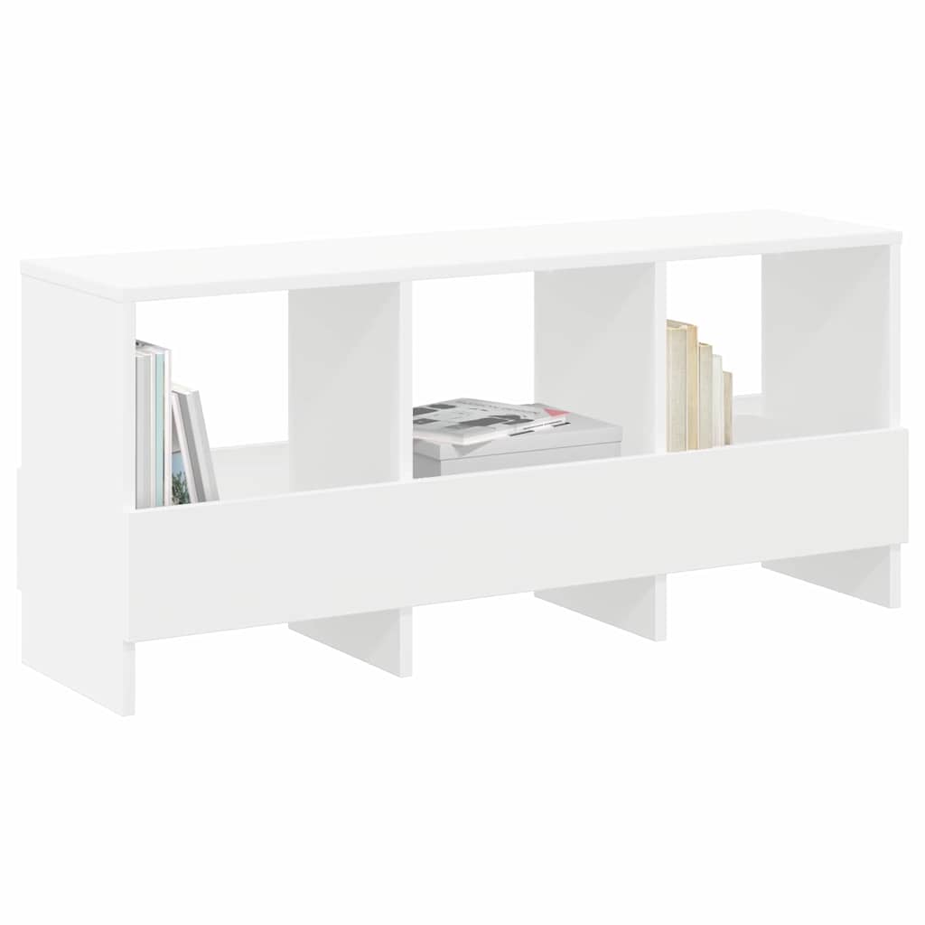 Magazinregal Weiß 102 x 30 x 45 cm