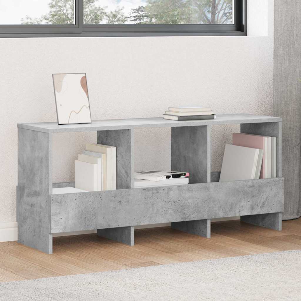 Magazinregal Betongrau 102 x 30 x 45 cm