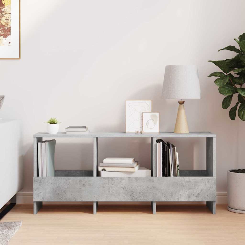 Magazinregal Betongrau 102 x 30 x 45 cm