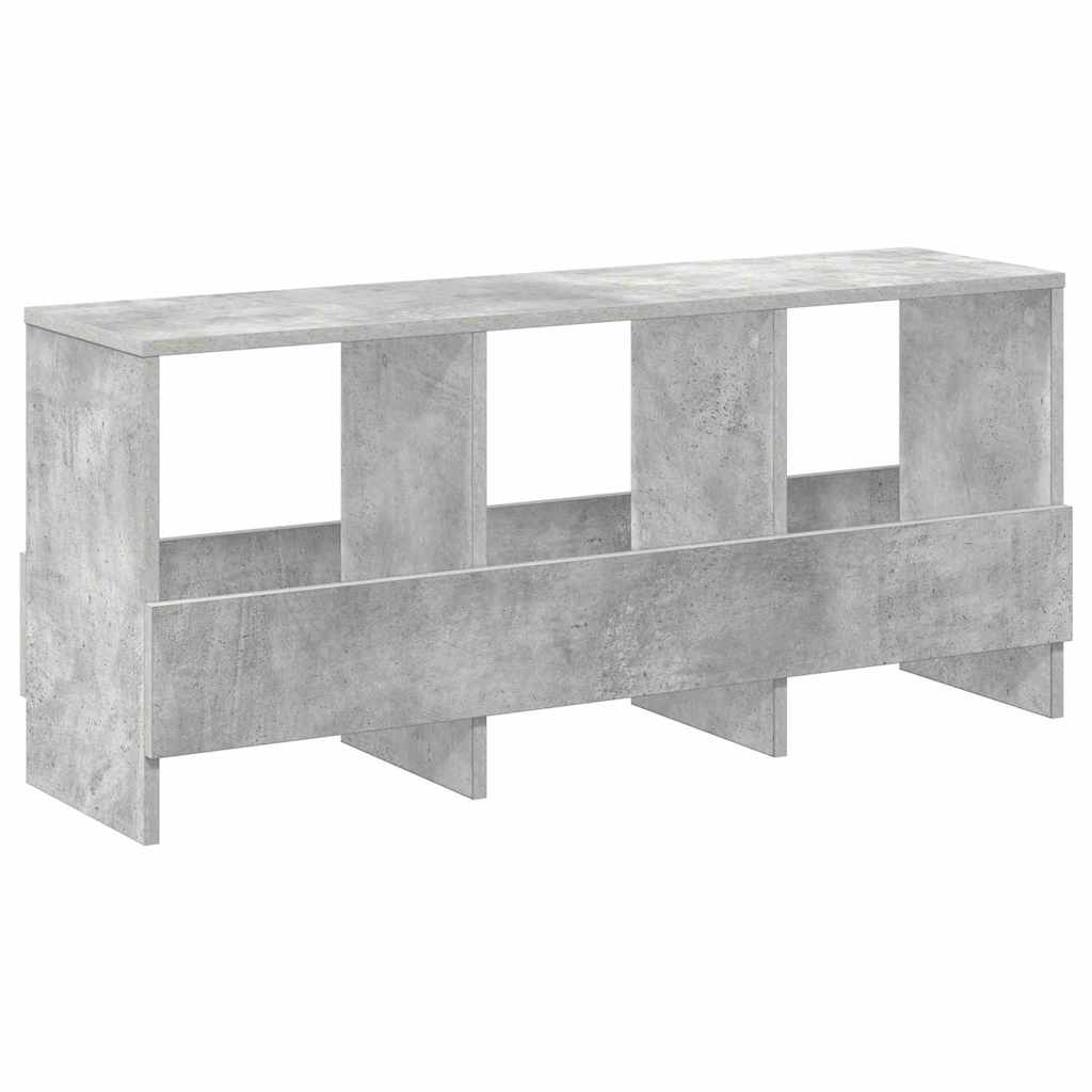 Magazinregal Betongrau 102 x 30 x 45 cm