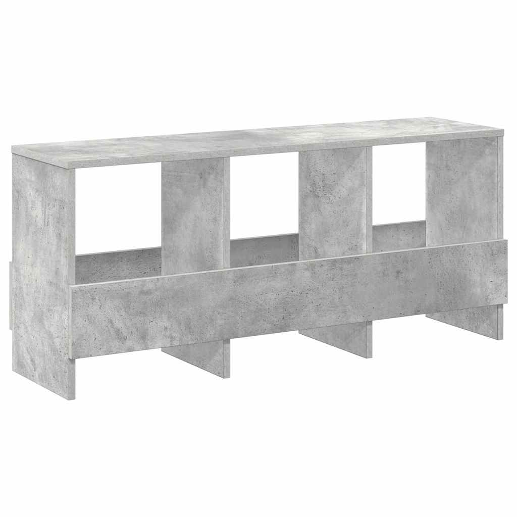 Magazinregal Betongrau 102 x 30 x 45 cm