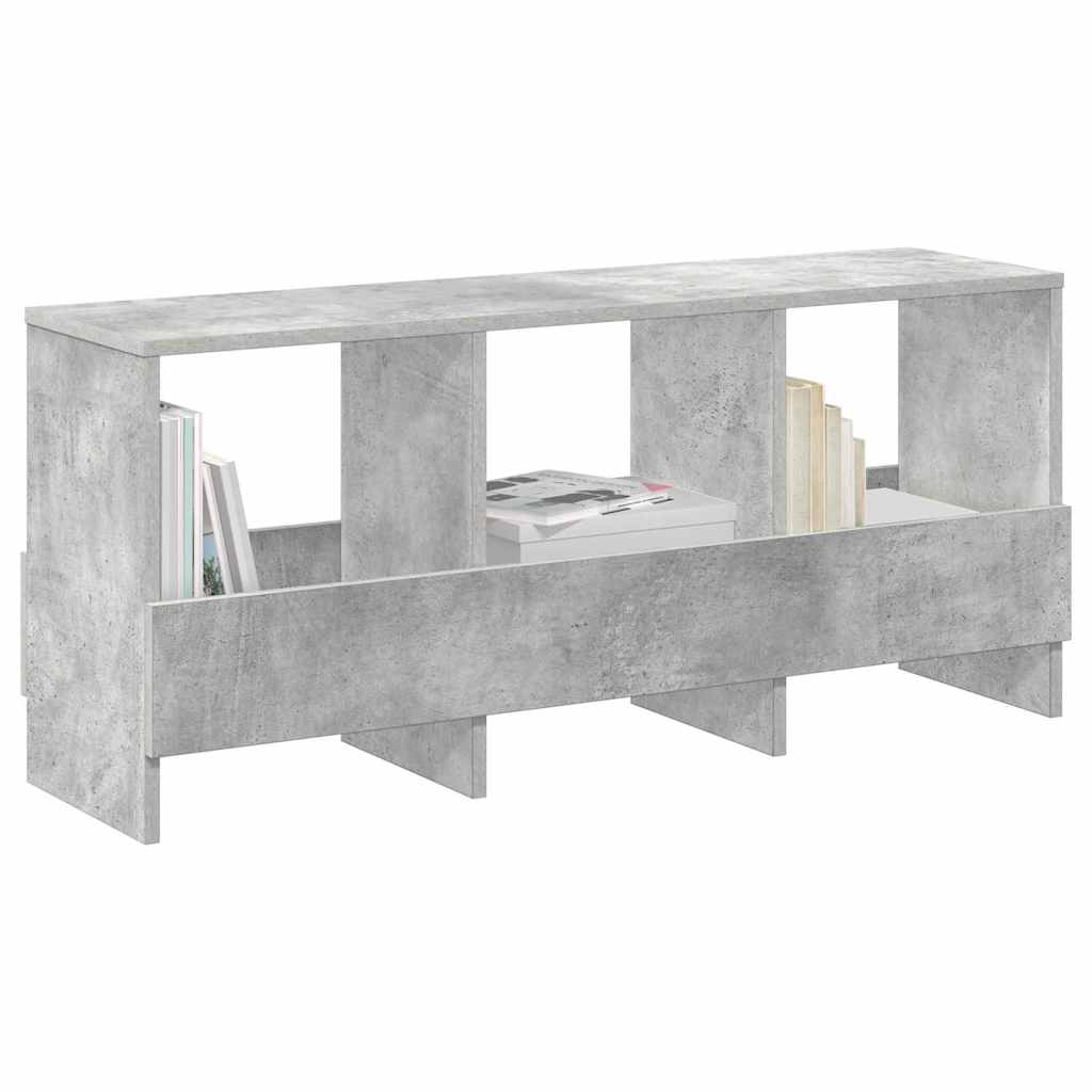 Magazinregal Betongrau 102 x 30 x 45 cm