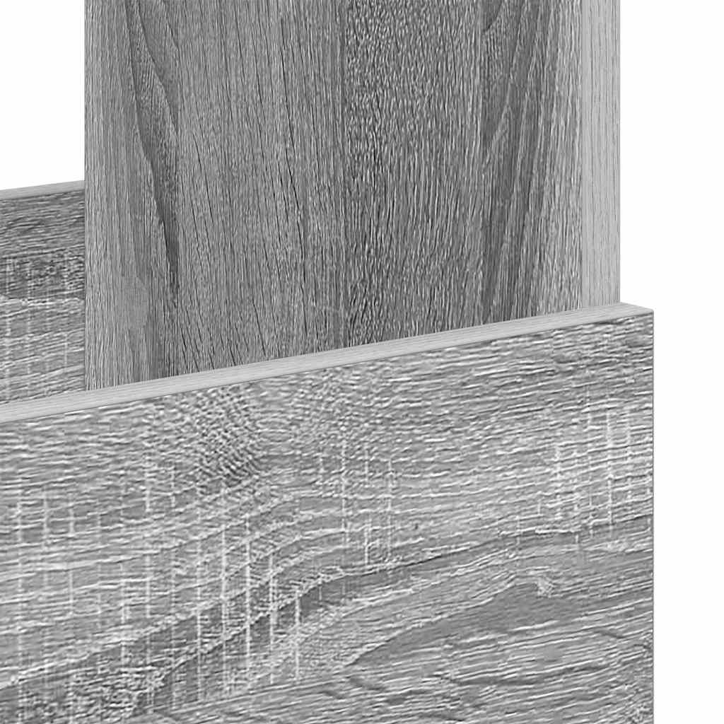 Magazinregal Sonoma-Grau 102 x 30 x 45 cm