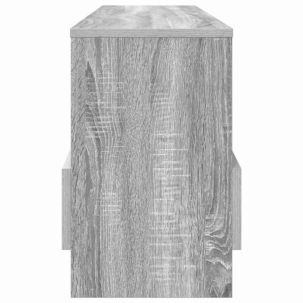Magazinregal Sonoma-Grau 102 x 30 x 45 cm