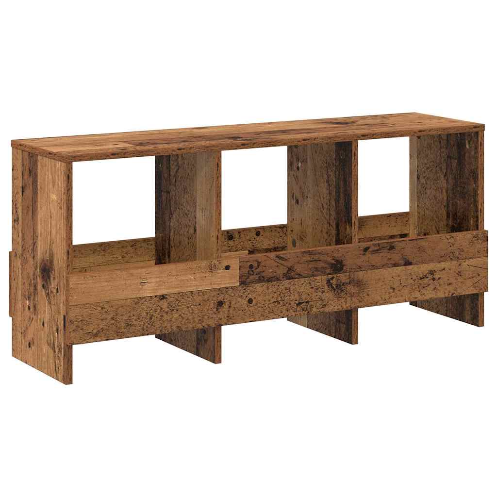 Magazinregal Altholz 102 x 30 x 45 cm
