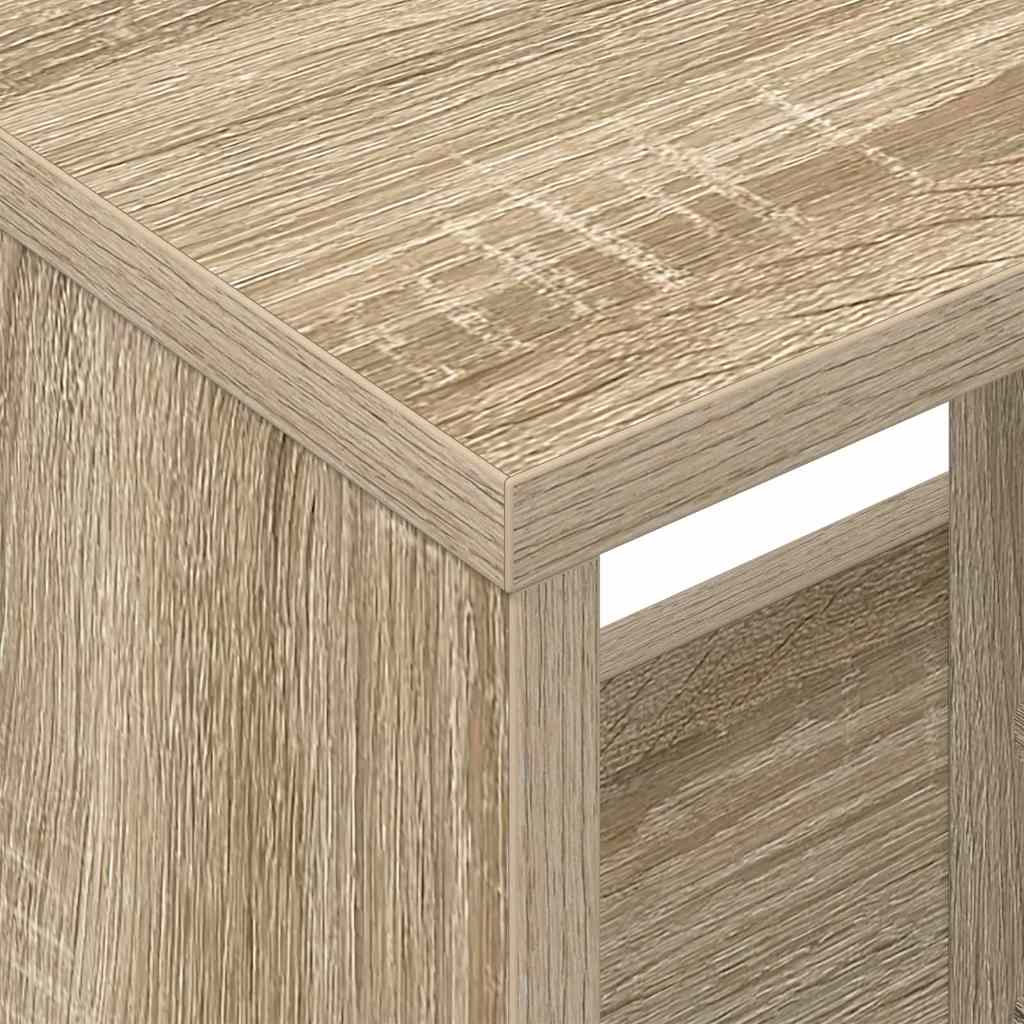 Magazinregal 2 Stk. Sonoma-Eiche 35 x 30 x 45 cm