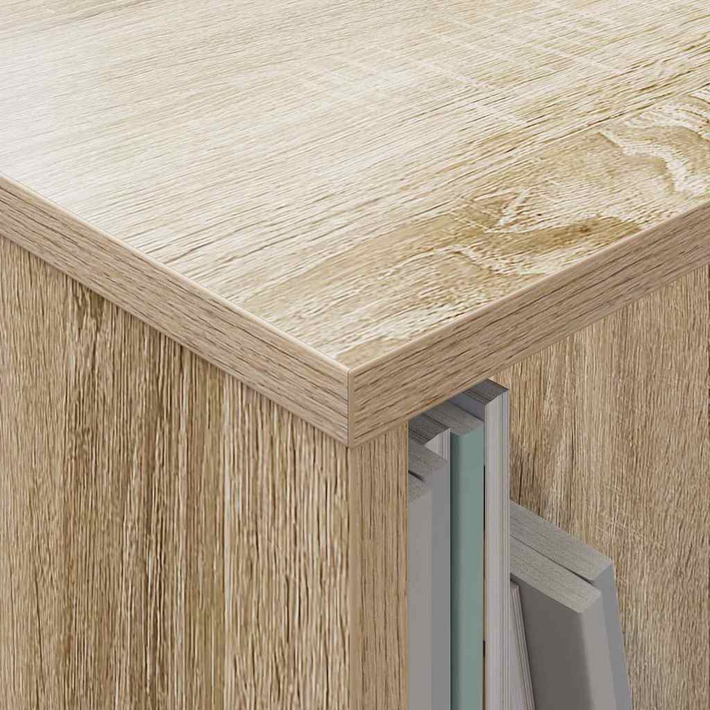 Magazinregal 2 Stk. Sonoma-Eiche 35 x 30 x 45 cm