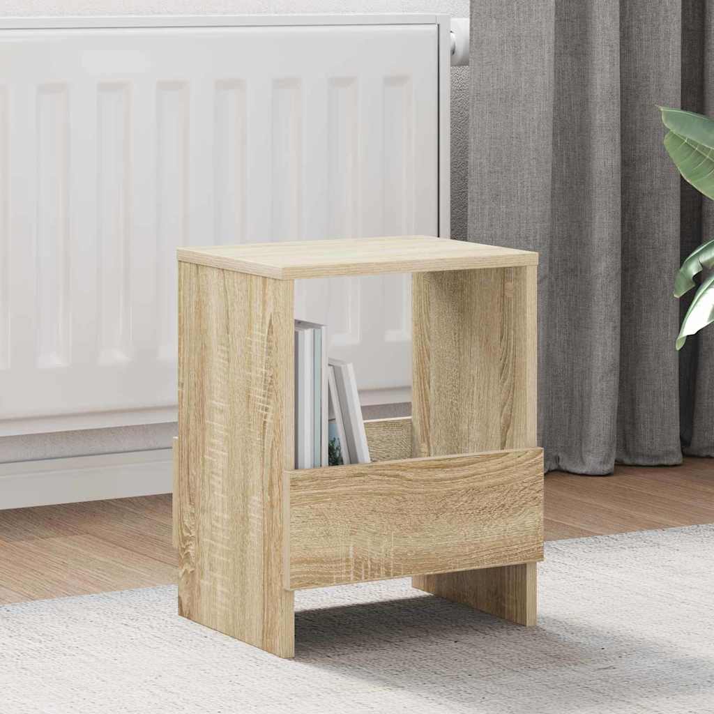 Magazinregal 2 Stk. Sonoma-Eiche 35 x 30 x 45 cm