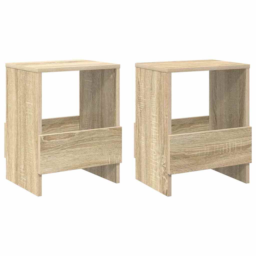 Magazinregal 2 Stk. Sonoma-Eiche 35 x 30 x 45 cm