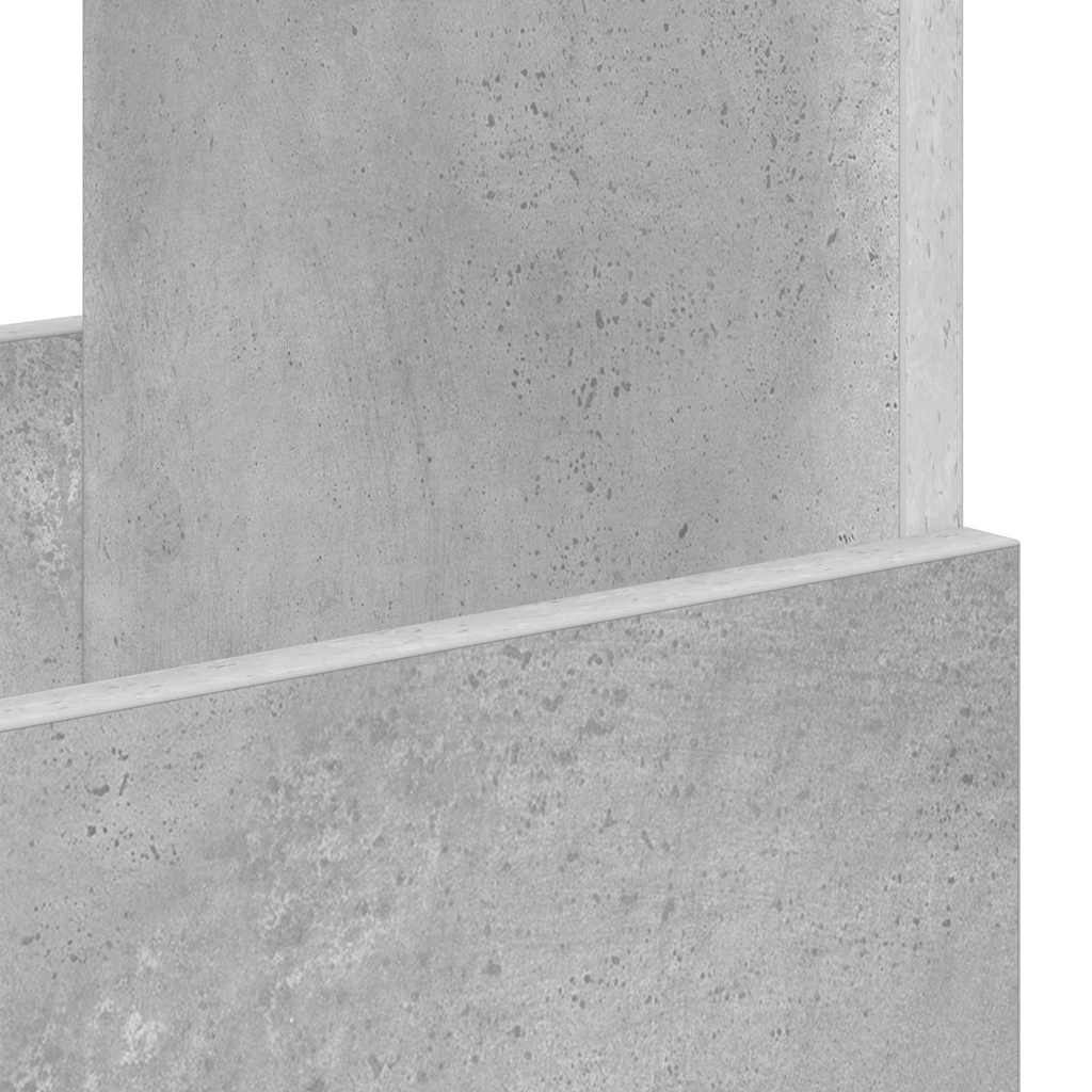 Magazinregal 2 Stk. Betongrau 35 x 30 x 45 cm
