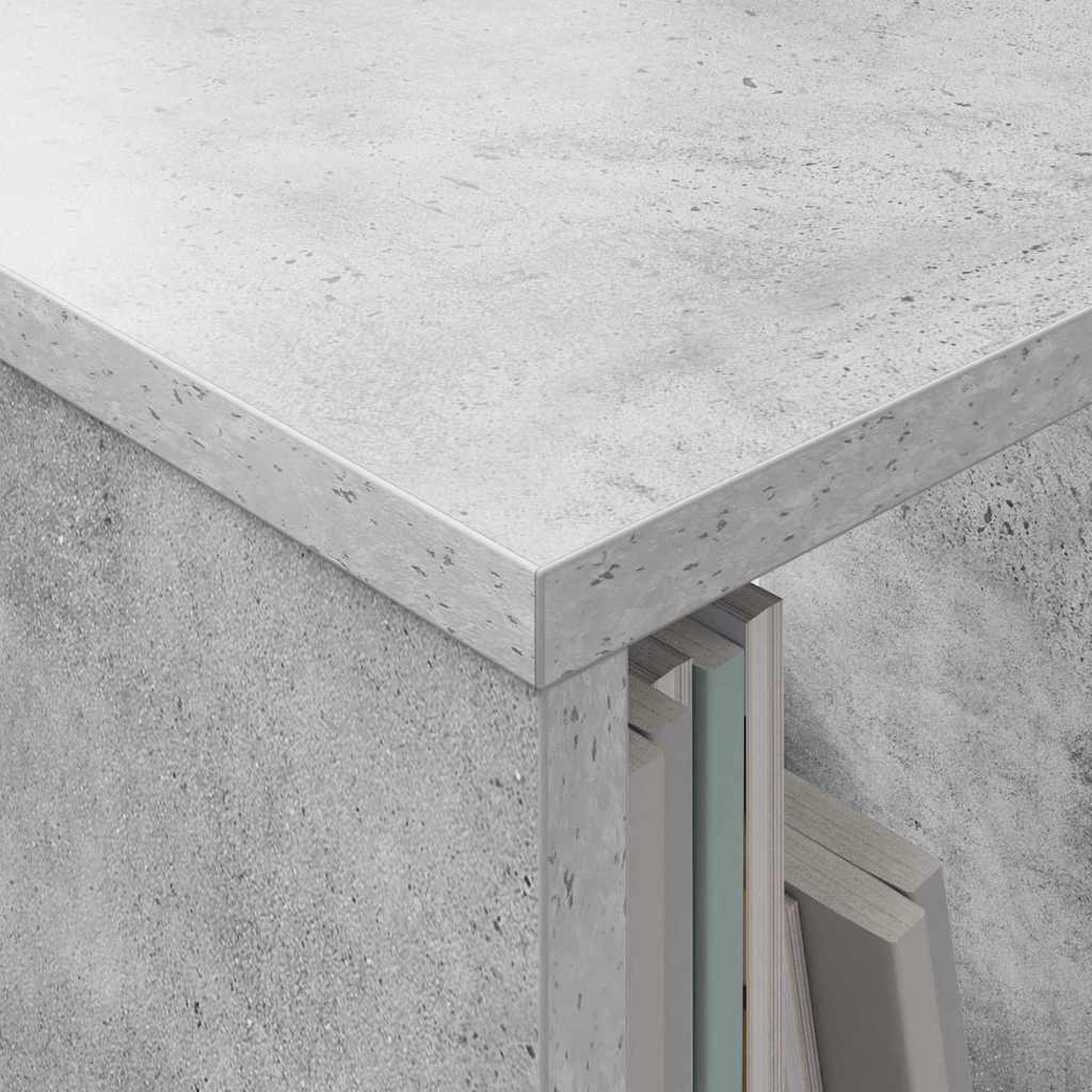 Magazinregal 2 Stk. Betongrau 35 x 30 x 45 cm