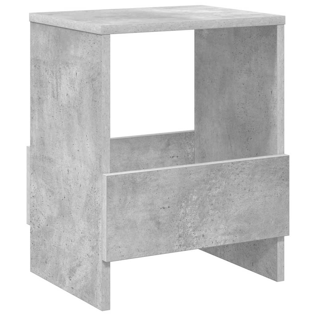 Magazinregal 2 Stk. Betongrau 35 x 30 x 45 cm