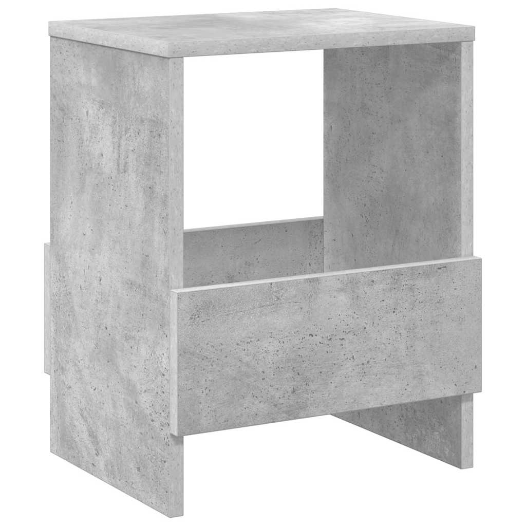 Magazinregal 2 Stk. Betongrau 35 x 30 x 45 cm