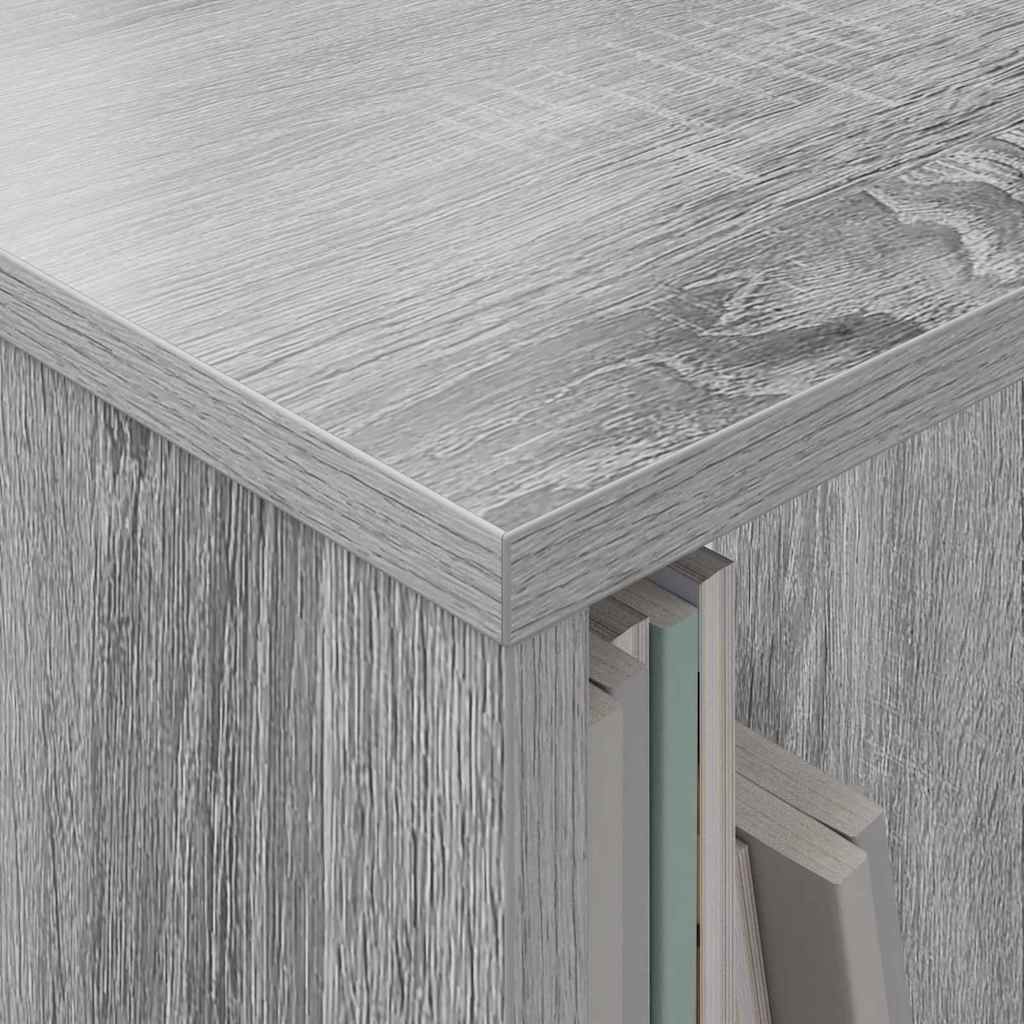 Magazinregal 2 Stk. Sonoma-Grau 35 x 30 x 45 cm