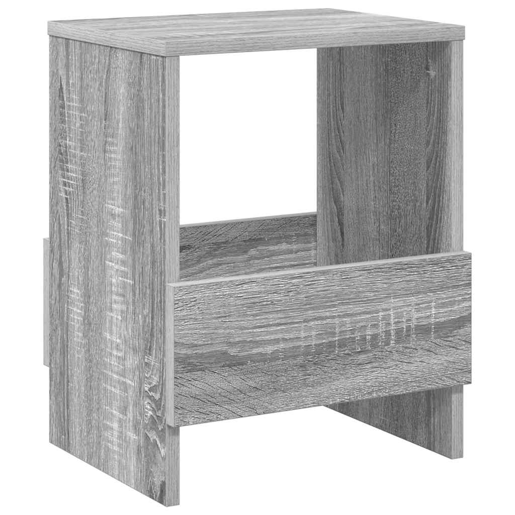 Magazinregal 2 Stk. Sonoma-Grau 35 x 30 x 45 cm