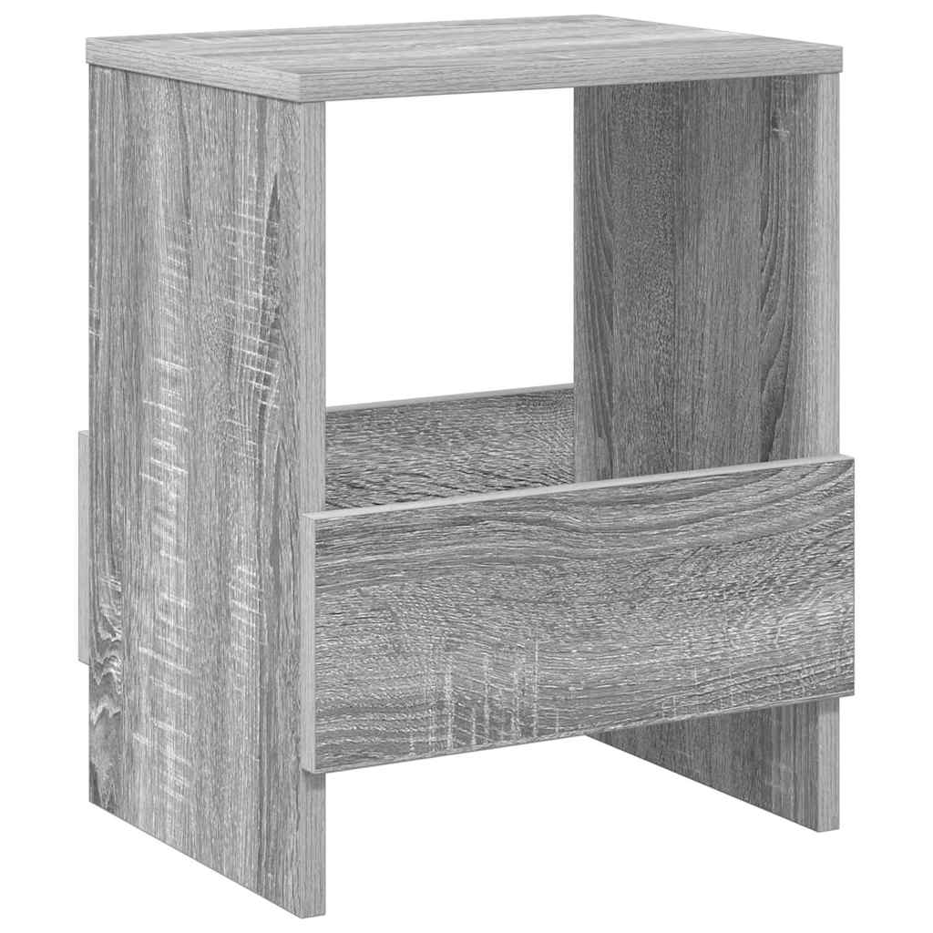 Magazinregal 2 Stk. Sonoma-Grau 35 x 30 x 45 cm