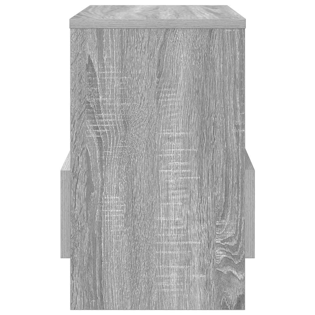 Magazinregal 2 Stk. Sonoma-Grau 35 x 30 x 45 cm