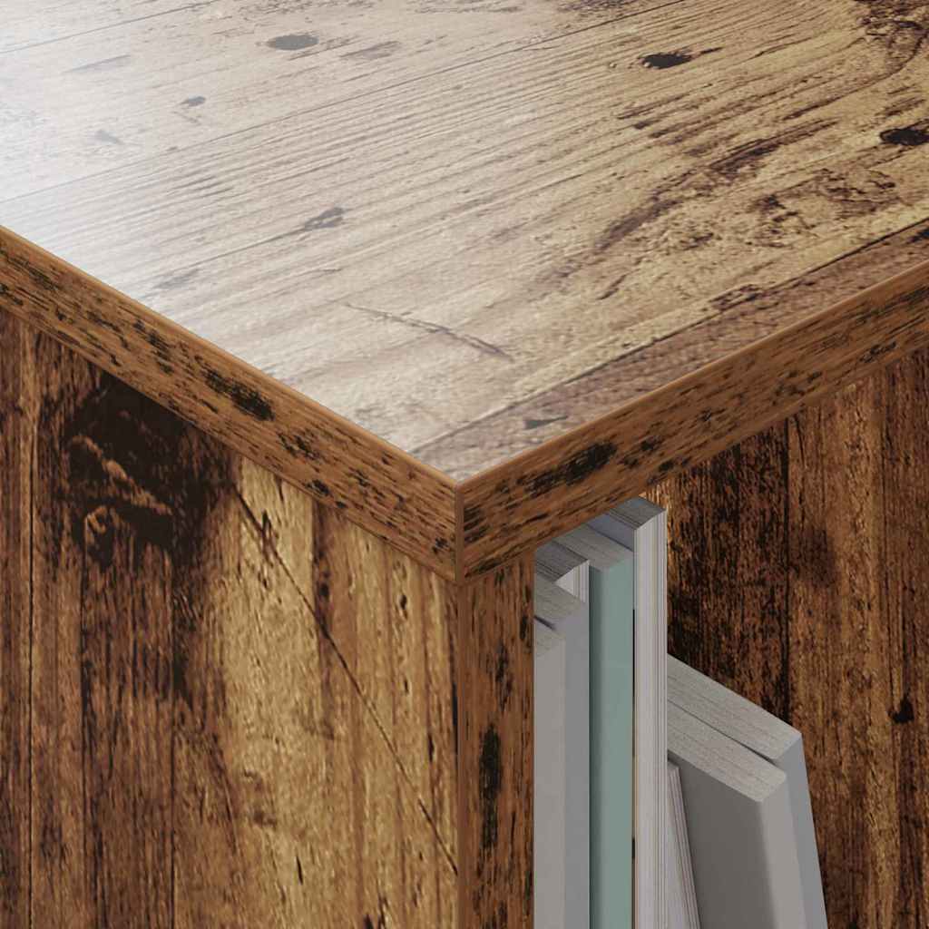 Magazinregal 2 Stk. Altholz 35 x 30 x 45 cm