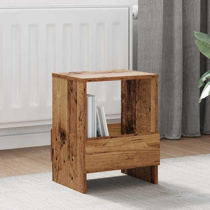 Magazinregal 2 Stk. Altholz 35 x 30 x 45 cm