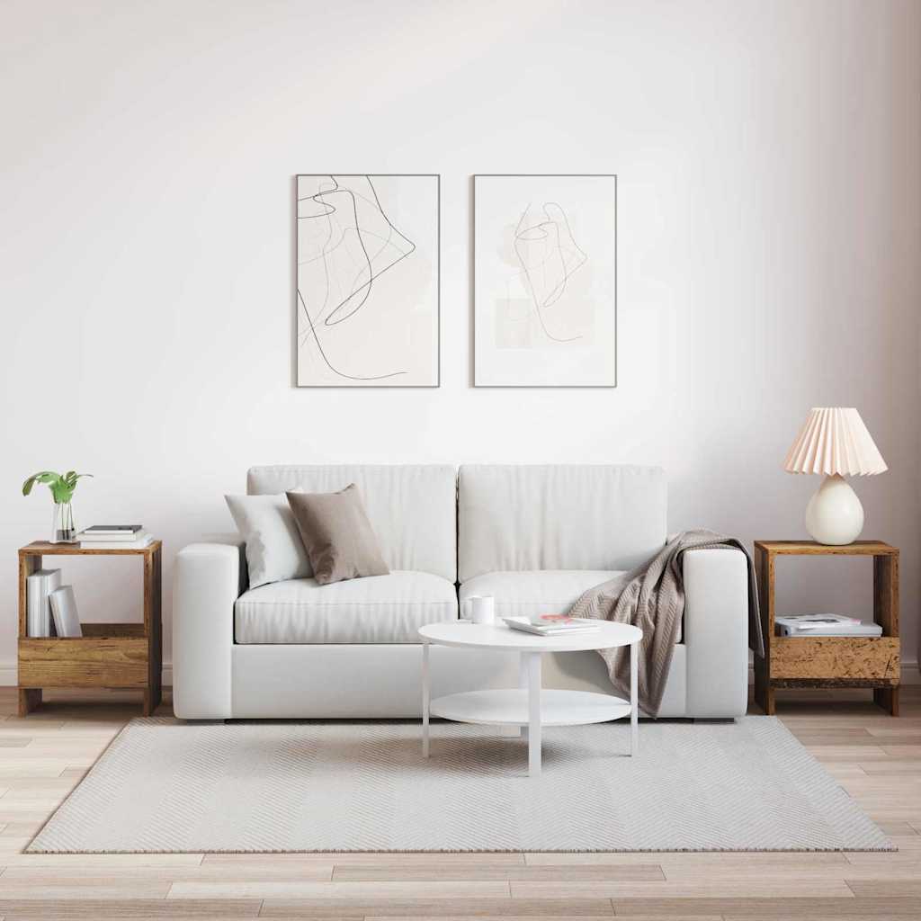 Magazinregal 2 Stk. Altholz 35 x 30 x 45 cm