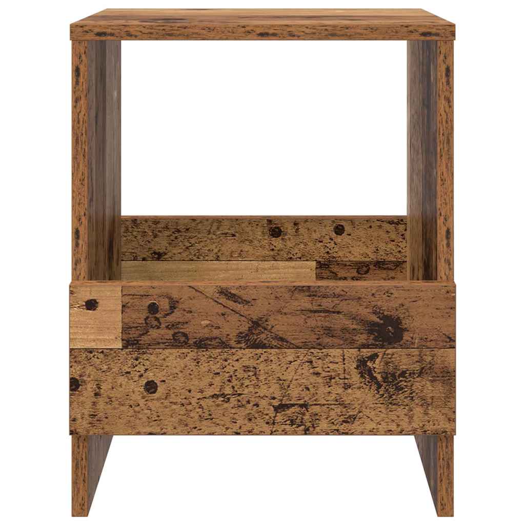 Magazinregal 2 Stk. Altholz 35 x 30 x 45 cm