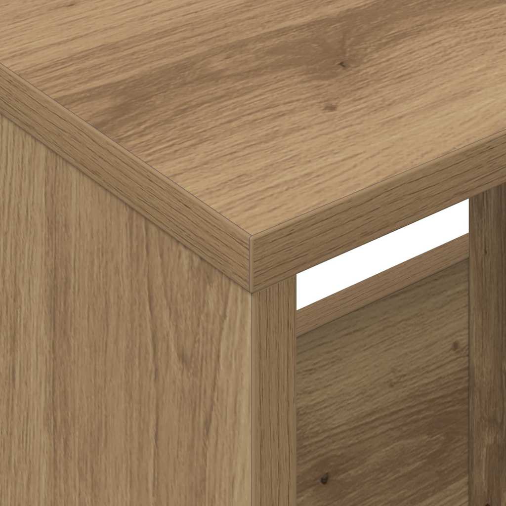 Magazinregal 2 Stk. Artisan-Eiche 35 x 30 x 45 cm