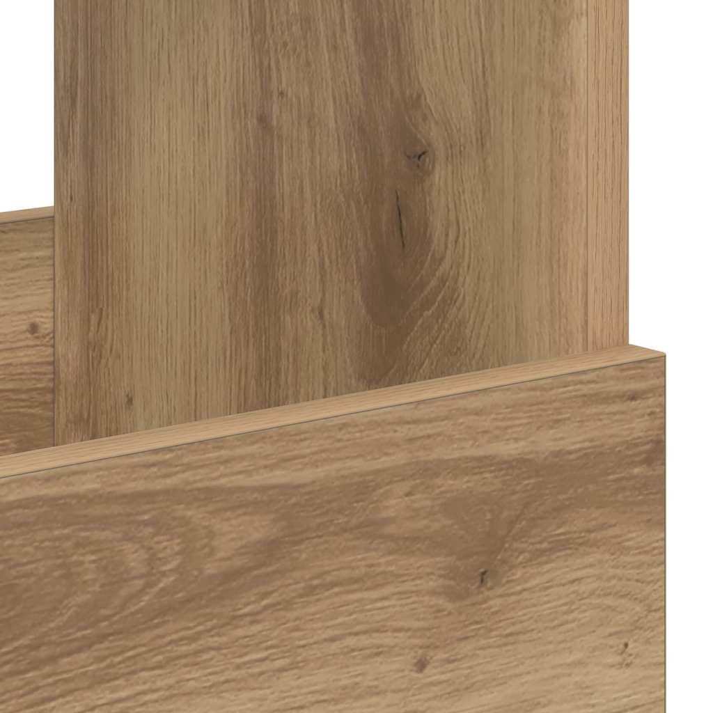 Magazinregal 2 Stk. Artisan-Eiche 35 x 30 x 45 cm