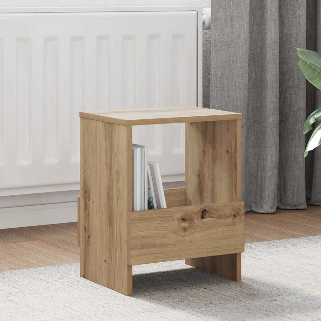 Magazinregal 2 Stk. Artisan-Eiche 35 x 30 x 45 cm