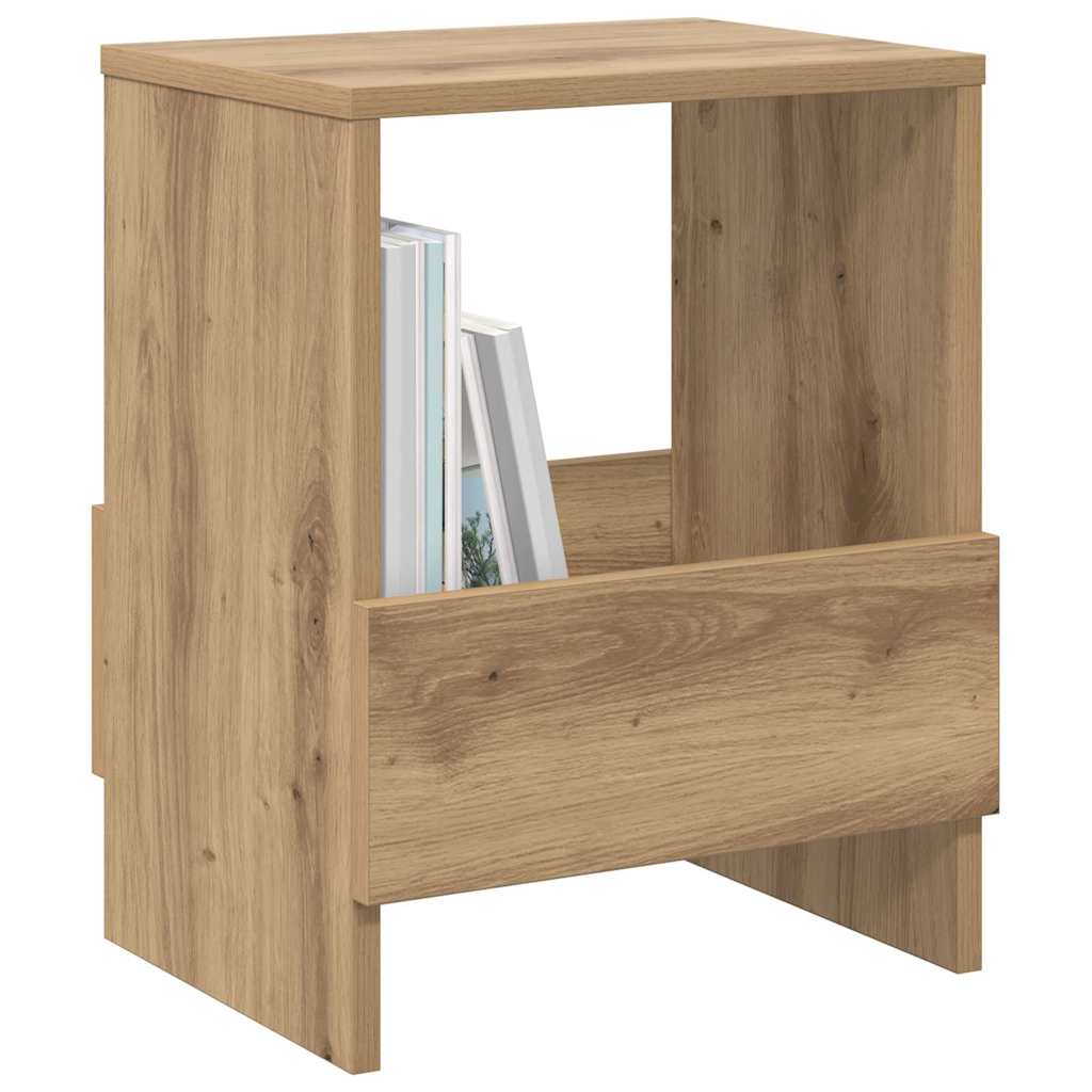 Magazinregal 2 Stk. Artisan-Eiche 35 x 30 x 45 cm