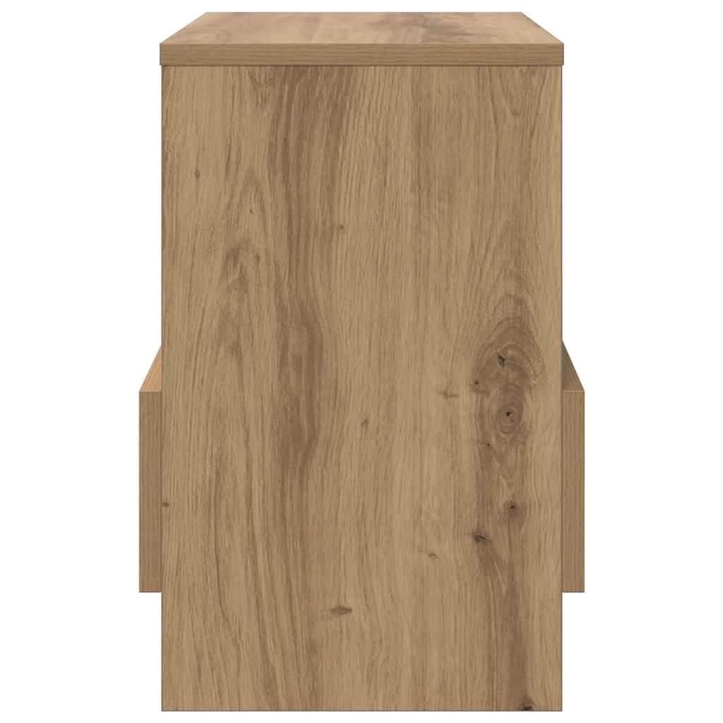 Magazinregal 2 Stk. Artisan-Eiche 35 x 30 x 45 cm