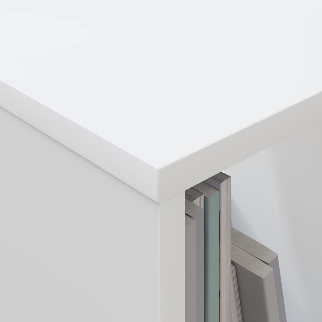 Magazinregal Weiß 68,5 x 30 x 45 cm