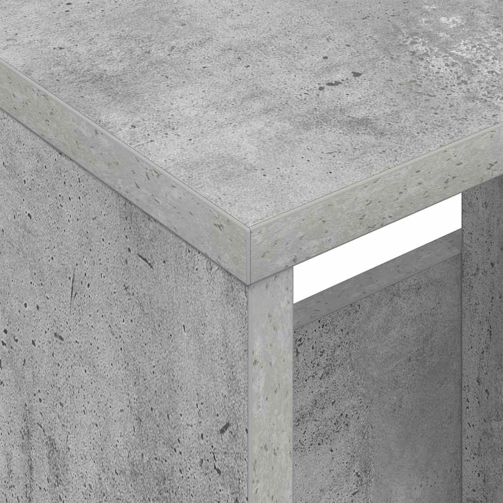 Magazinregal Betongrau 68,5 x 30 x 45 cm