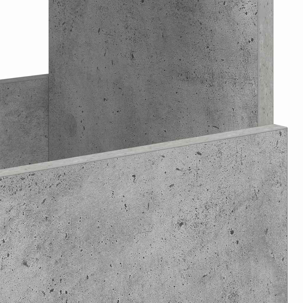 Magazinregal Betongrau 68,5 x 30 x 45 cm