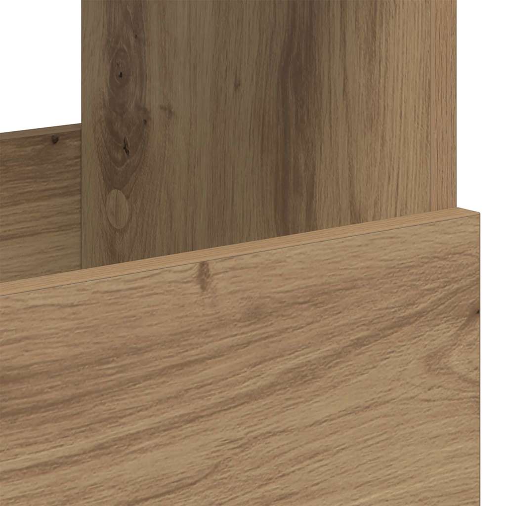 Magazinregal Artisan-Eiche 68,5 x 30 x 45 cm